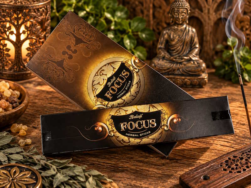 Incienso Focus Balaji